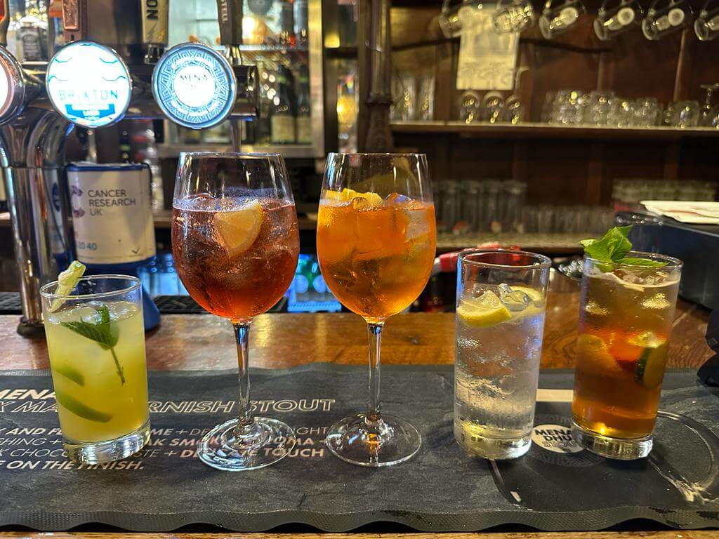 crafted drinks